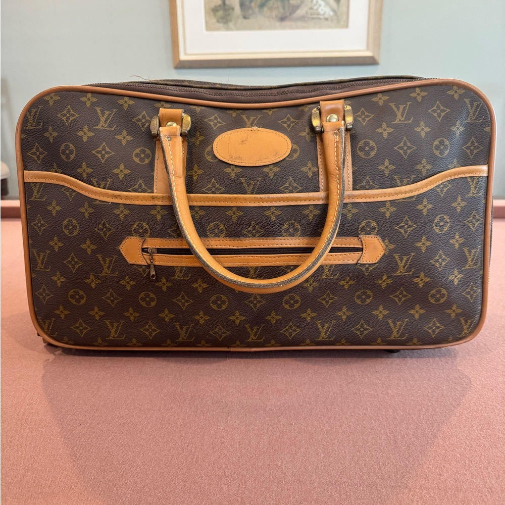 Vintage Louis Vuitton Travel Bag 3 Compartment
